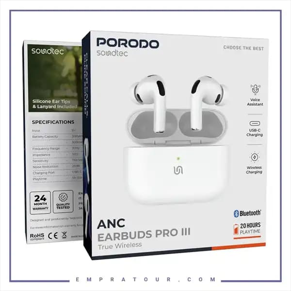 هندزفری بلوتوث پرودو PD8002WH — تصویر ۴