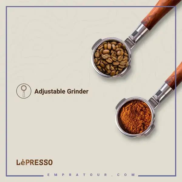 دستگاه اسپرسو ساز اتوماتیک لپرسو LPCFFM0003 — تصویر ۷