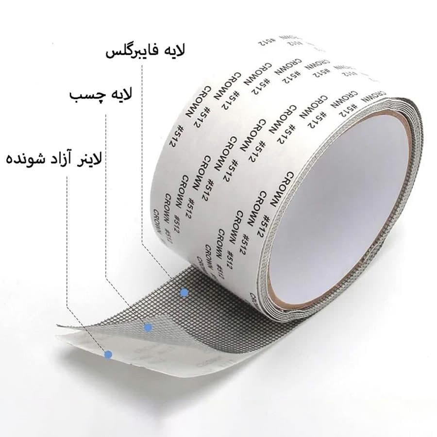چسب ترمیم توری Crown مدل 3548 — تصویر ۴