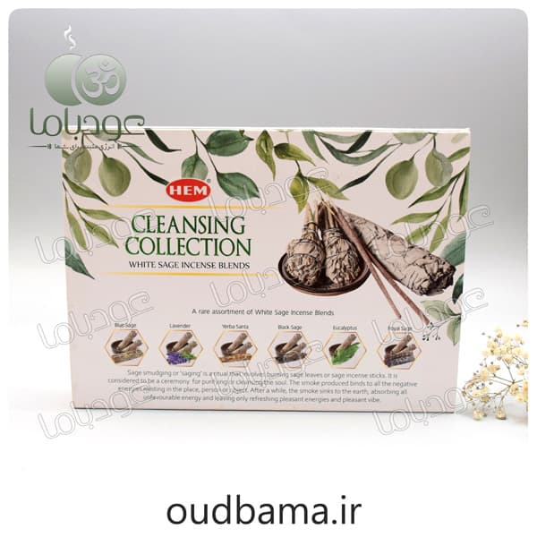 عود پاکسازی تخصصی مریم گلی CLEANSING COLLECTION WHITE SAGE ( هم HEM ) — تصویر ۲