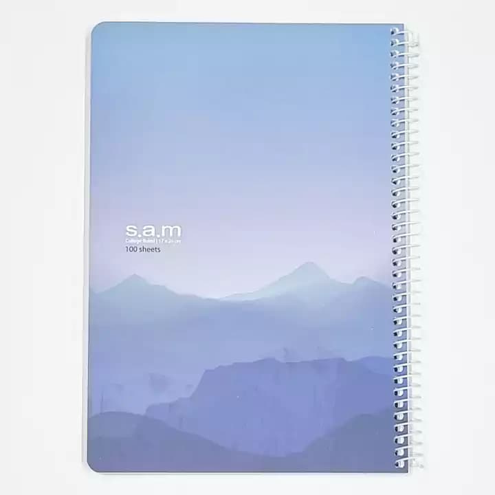 دفتر 100 برگ سیمی کلاسیک سم — تصویر ۳