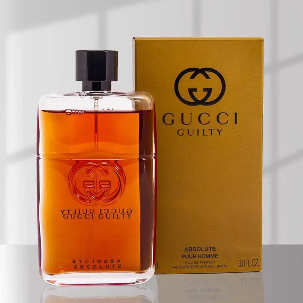 عطر ادکلن گوچی گیلتی ابسولوت مردانه اصل | Gucci Guilty Absolute Men 90 ml — تصویر ۴