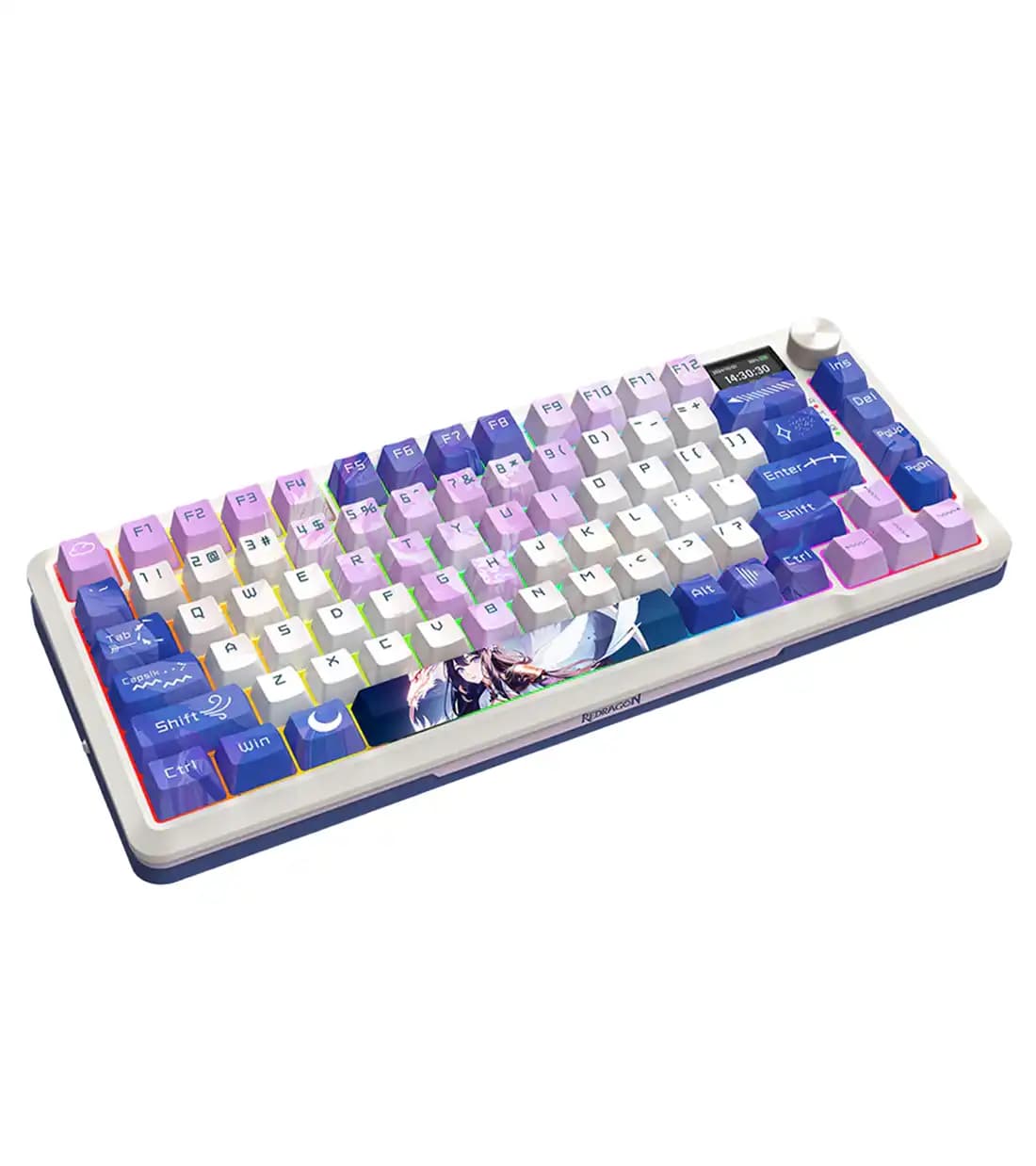 کیبورد بی سیم/باسیم گیمینگ ردراگون K708 AK PRO RGB — تصویر ۳