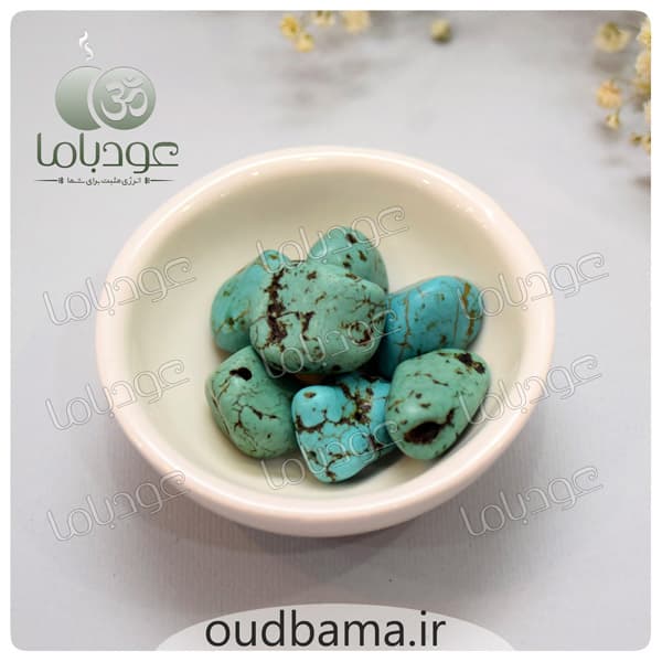 سنگ فیروزه اصل تامبل سنگ آرامش ، مهربانی و راهگشا