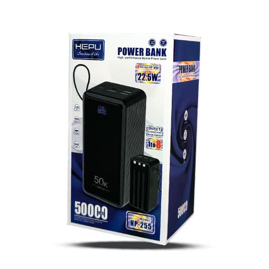 پاور بانک 50000 HEPU HP255 Super Fast — تصویر ۳