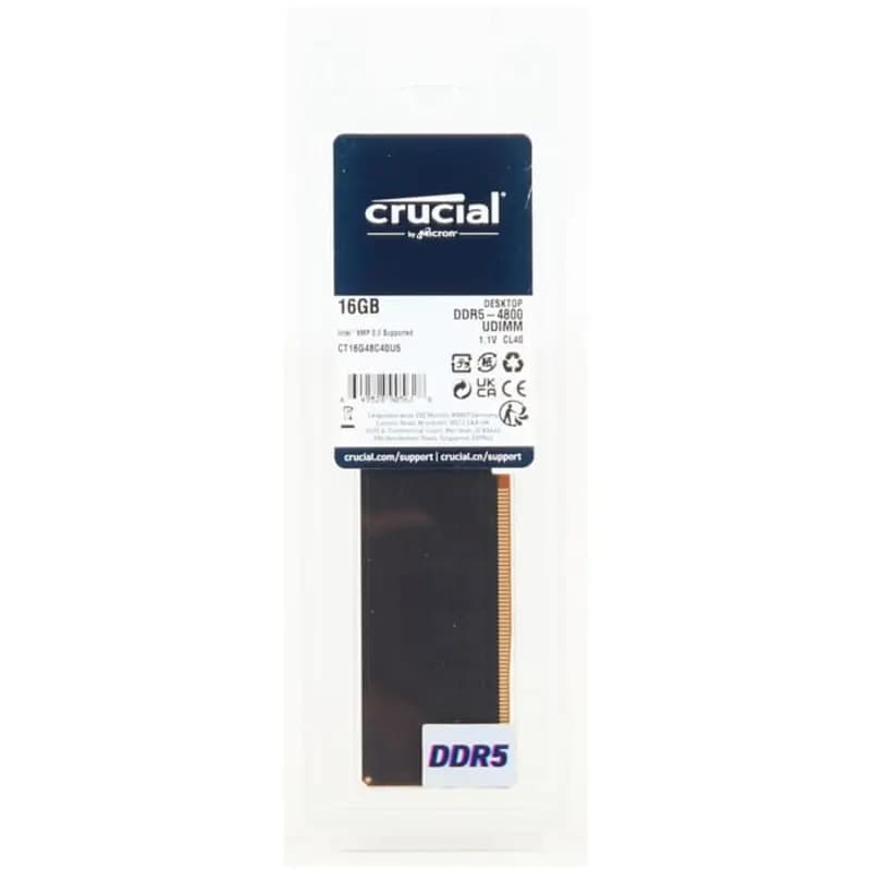 رم کروشیال 16 گیگابایت مدل Crucial 16GB DDR5 4800mHZ