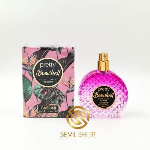 ادکلن پرتی بامشل گابرینی 50 میل Gabrini pretty bomshell
