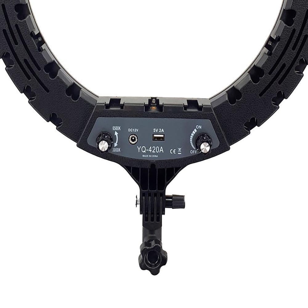 رینگ لایت(40 سانتی متر 40 وات) YQ-420a Ring Light + سه پایهYQ-420A RING LIGHT — تصویر ۵