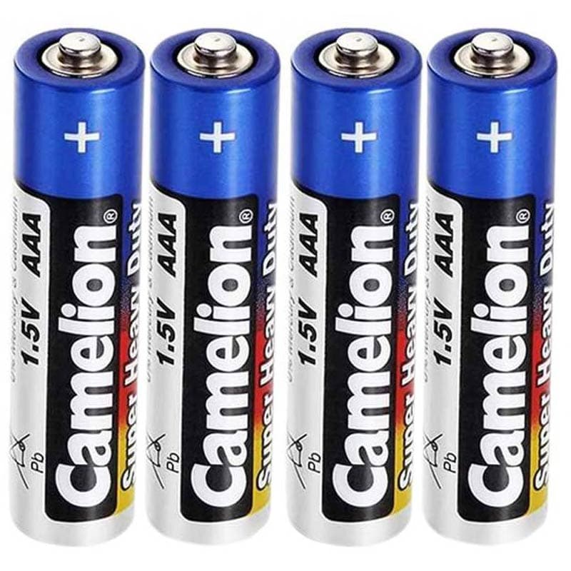 باتری چهار تایی نیم قلمی کملیون Camelion Super Heavy Duty 1.5V AAA