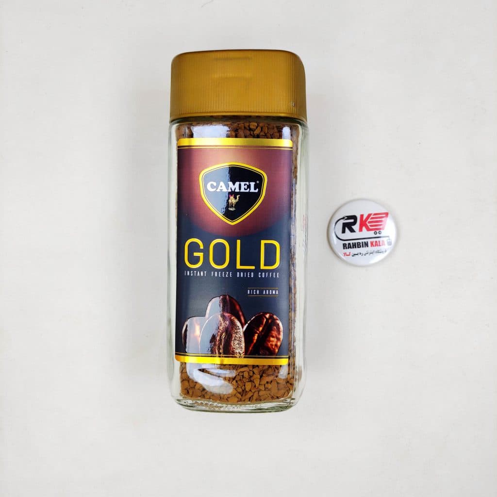 قهوه گلد کمل شیشه 200 گرمی camel — تصویر ۴