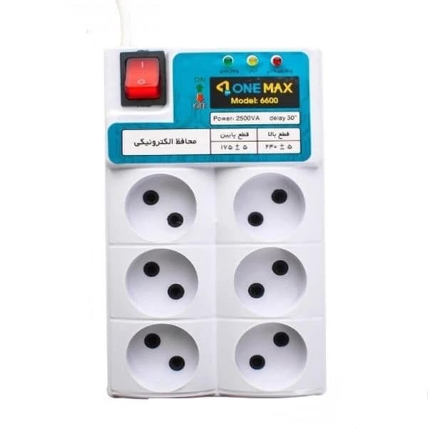 محافظ برق وان مکس مدل One Max 6600 با کابل 3متری
