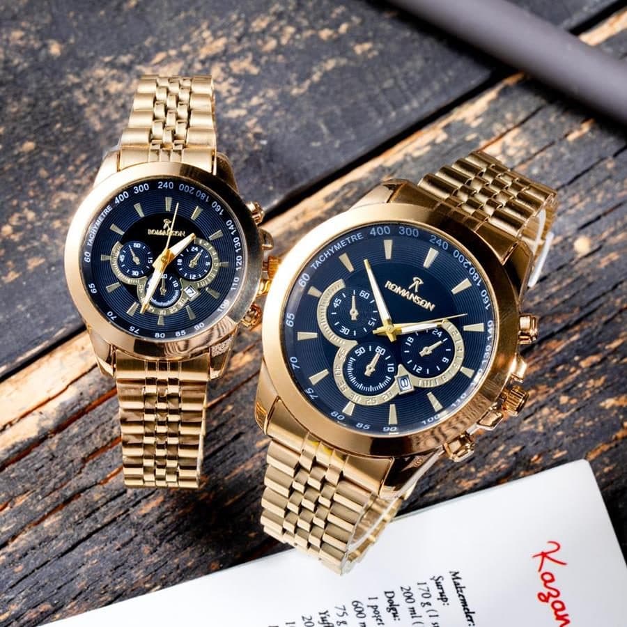 ست ساعت Romanz-Gold-B مدل 3257 — تصویر ۳