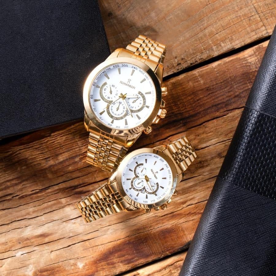ست ساعت Romanz-Gold-W مدل 3256 — تصویر ۲