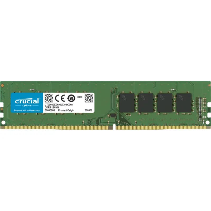 رم دسکتاپ کروشیال DDR4 مدل Crucial Ram 8GB 3200Mhz Single