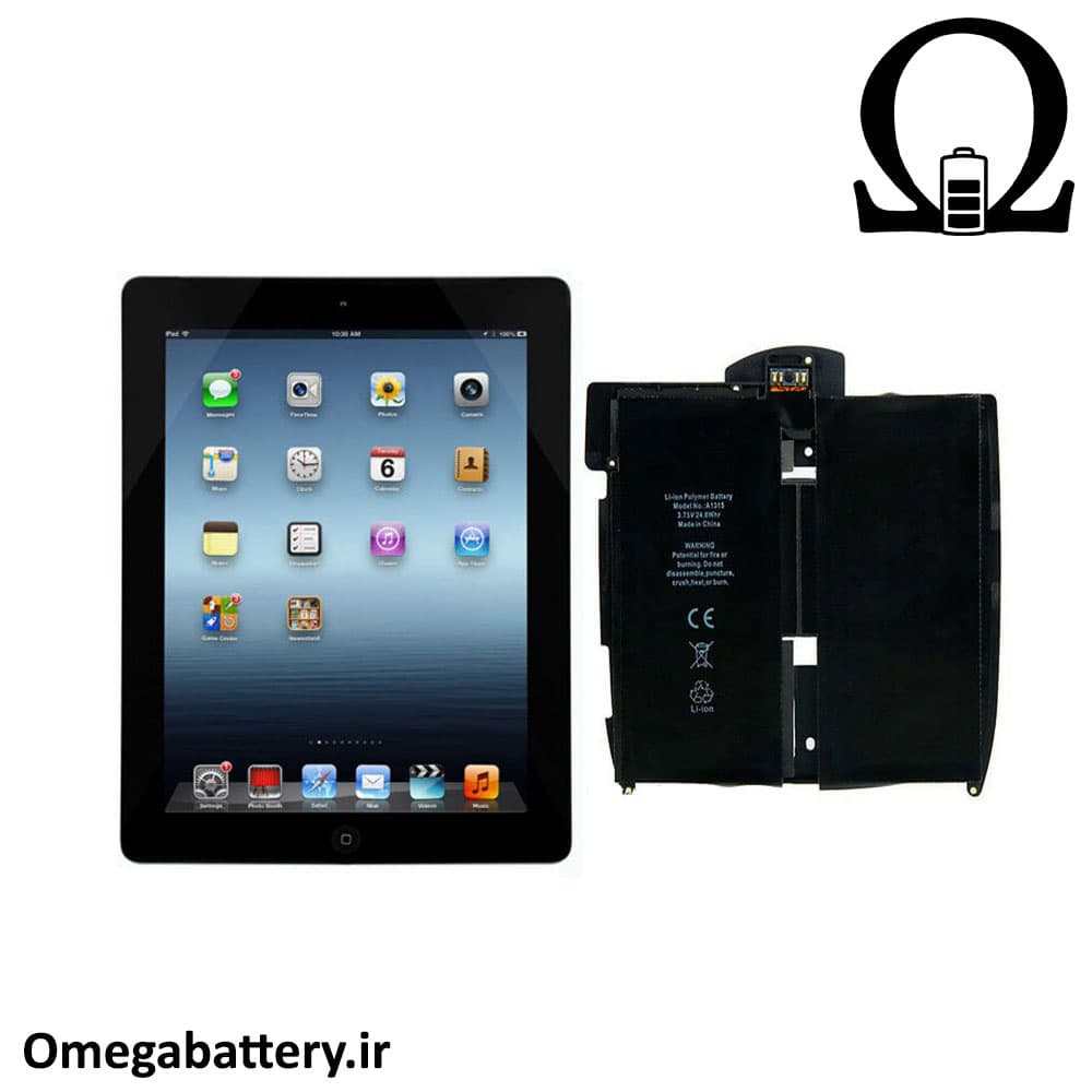 باتری اصلی آیپد Apple iPad Wi-Fi + 3G — تصویر ۳