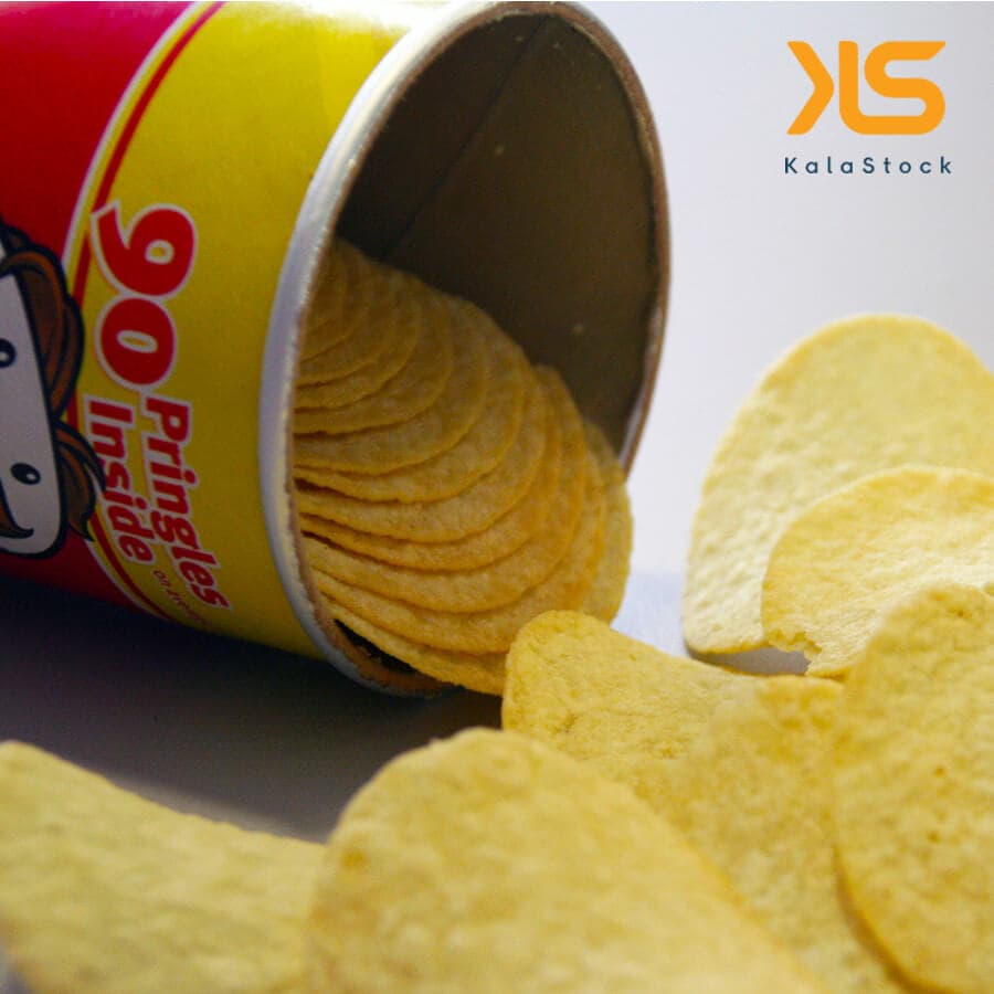 چیپس پرینگلز PRINGLES اصلی بلژیک با طعم ساده نمکی 165 گرمی — تصویر ۵