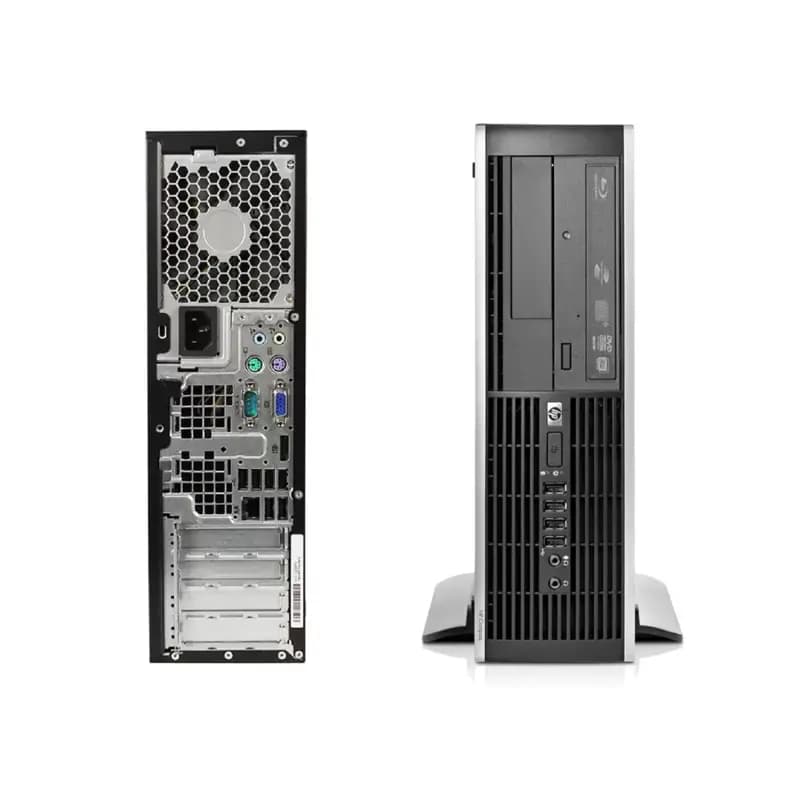 مینی کیس اچ پی مدل HP 8000 Elite , Core 2 Due/ 4GB Ram/ 128GB SSD – کار کرده — تصویر ۲