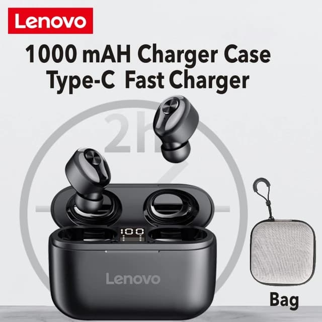 هدفون بی سیم بلوتوثی لنوو Lenovo HT18 — تصویر ۹
