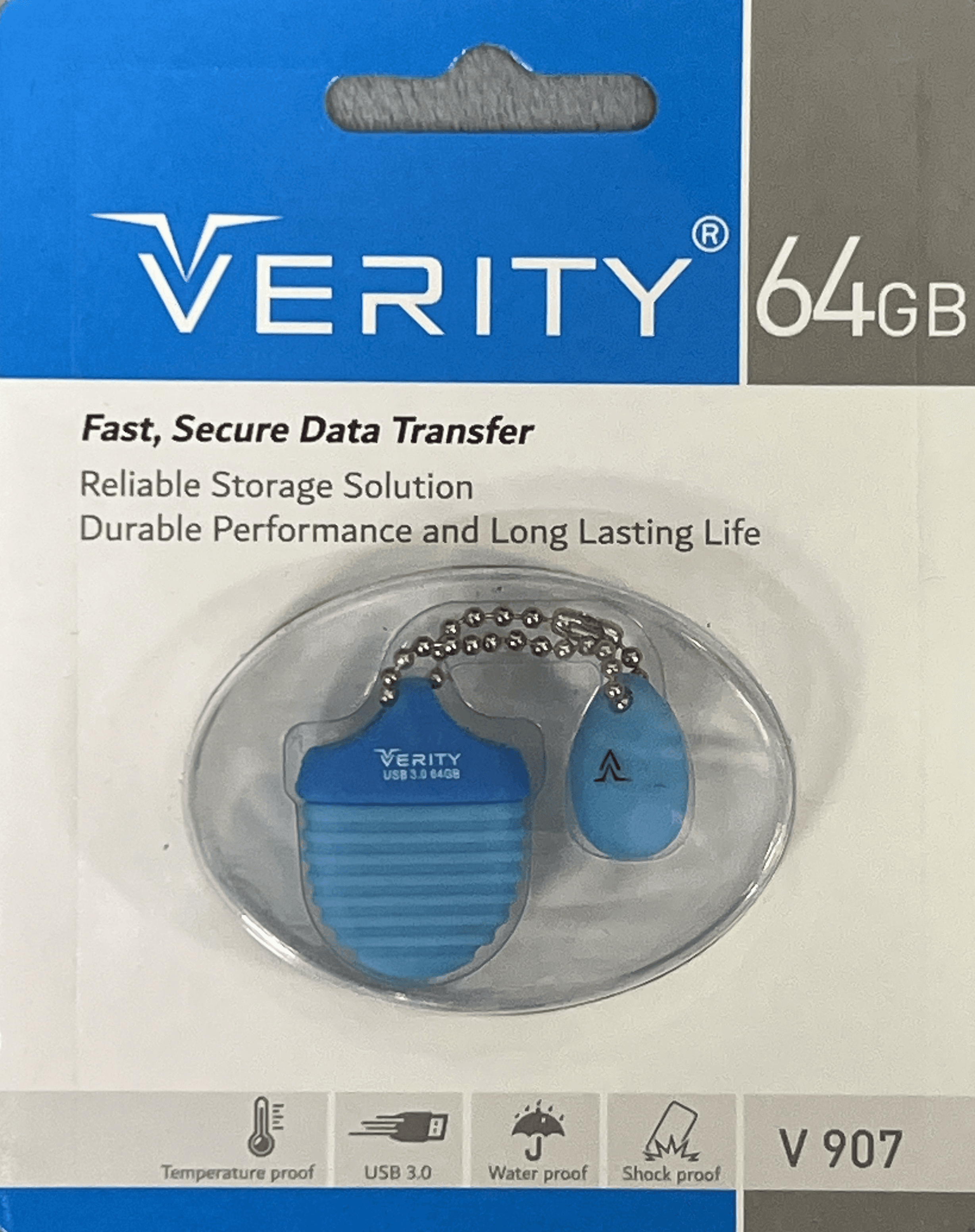 فلش مموری وریتی ، مدل V907 ، ظرفیت 64 گیگ