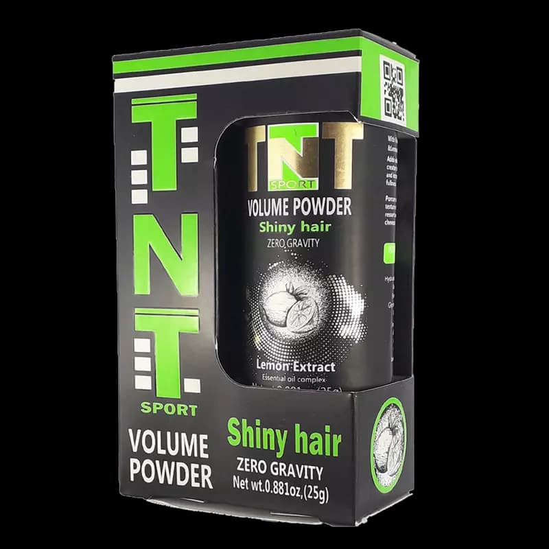 پودر حجم دهنده مو تی ان تی براق مدل Shiny Hair