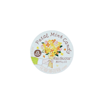 ابنبات کیس دلیشز نعنا و گل 50 گرم | Kiss Delicious Petal Mint Candy 50g