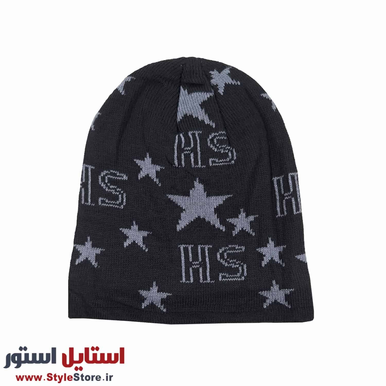 کلاه بافتنی مدل ستاره HS کد 1501 — تصویر ۴