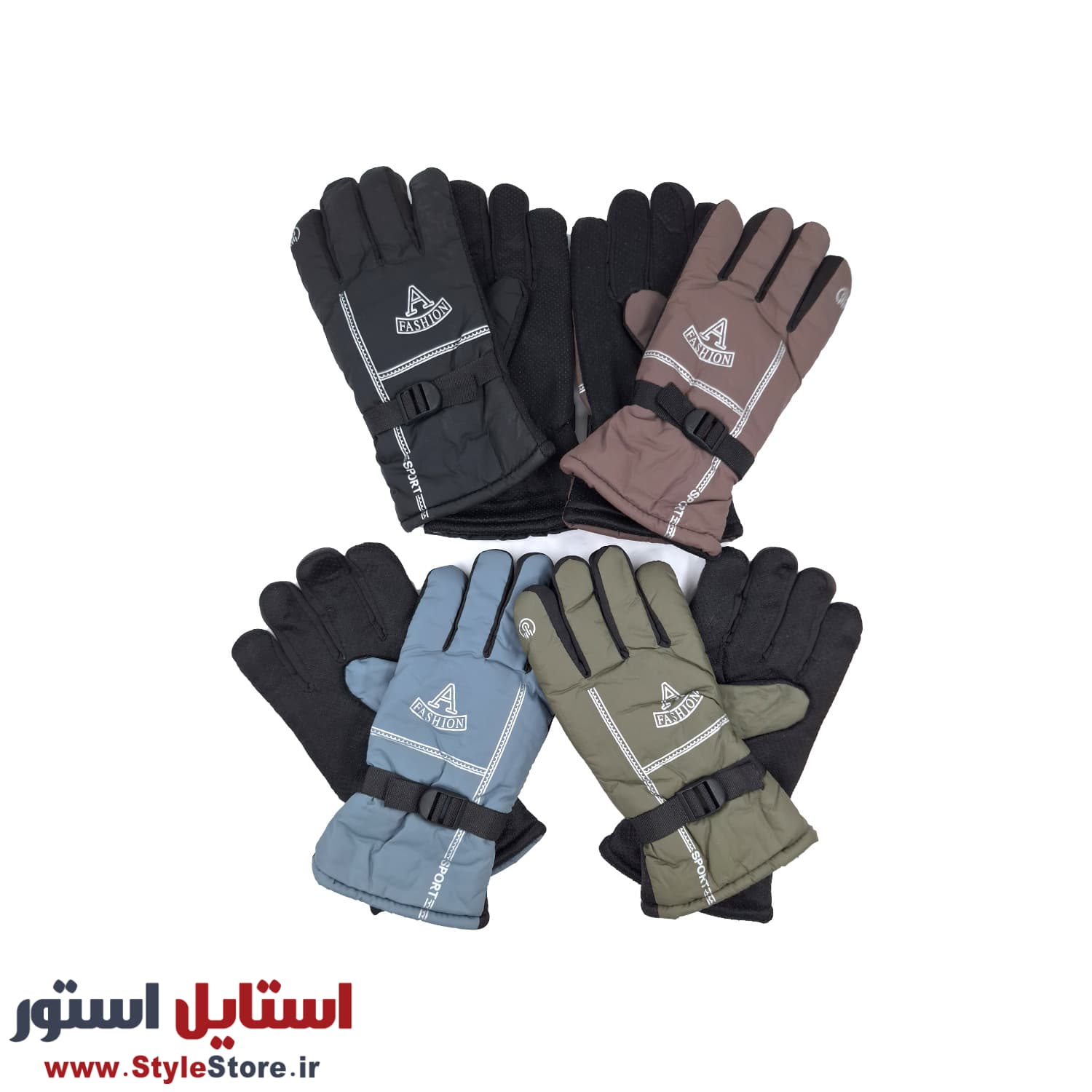دستکش موتورسواری مدل A Fashion کد 2021 — تصویر ۲