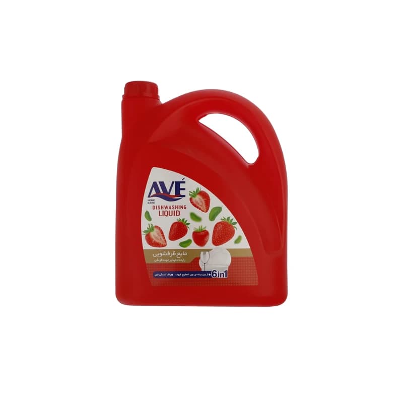 مایع ظرفشویی اوه مدل Strawberry حجم 3.75 لیتر