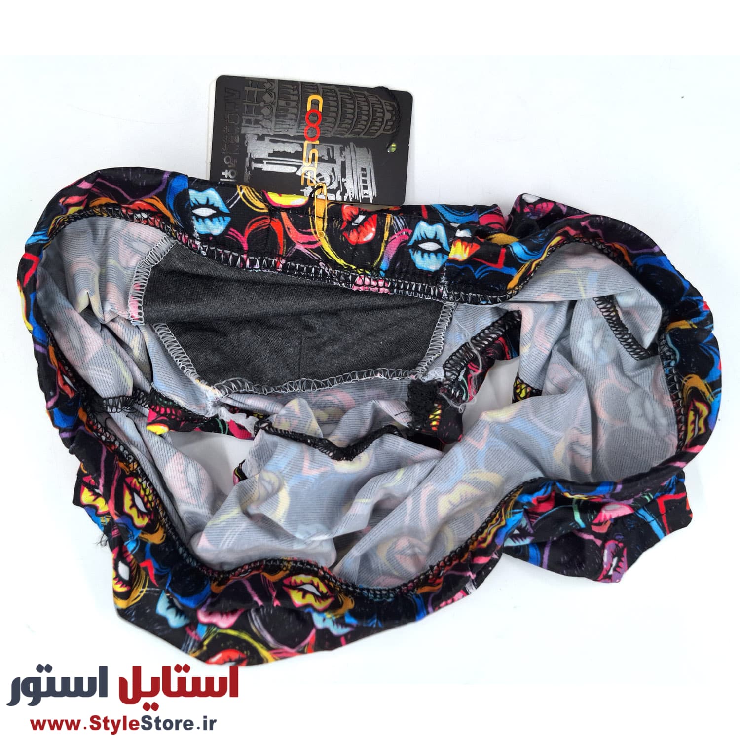 شورت نیم پا مردانه کولسی مدل Neon Kiss کد NI-2015 — تصویر ۴