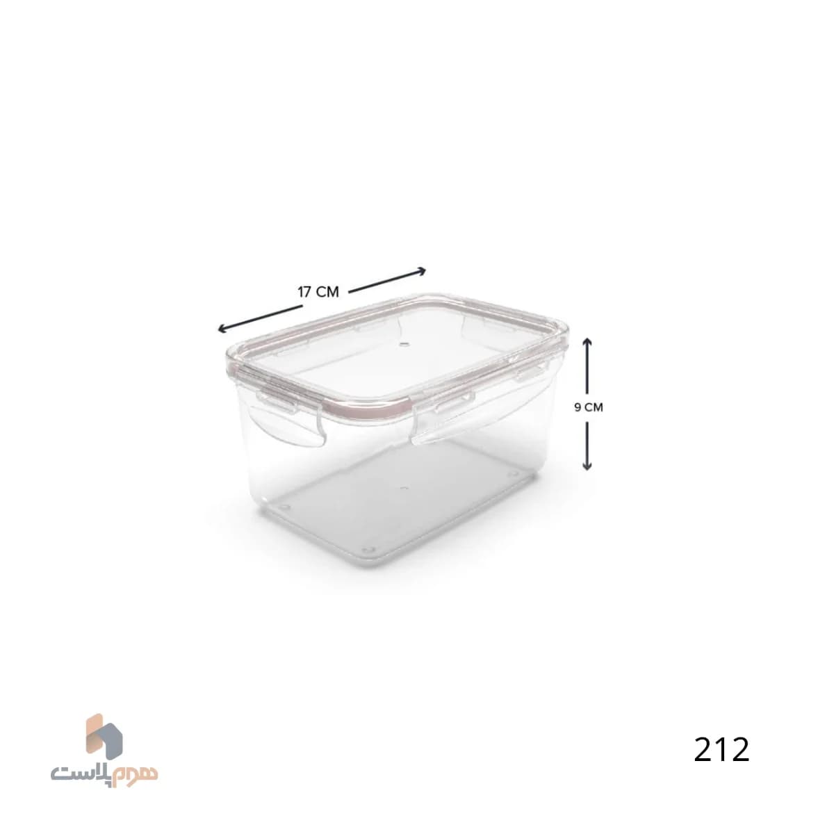 ظرف فريزري ايزي لاک پلاس 2 کد 212