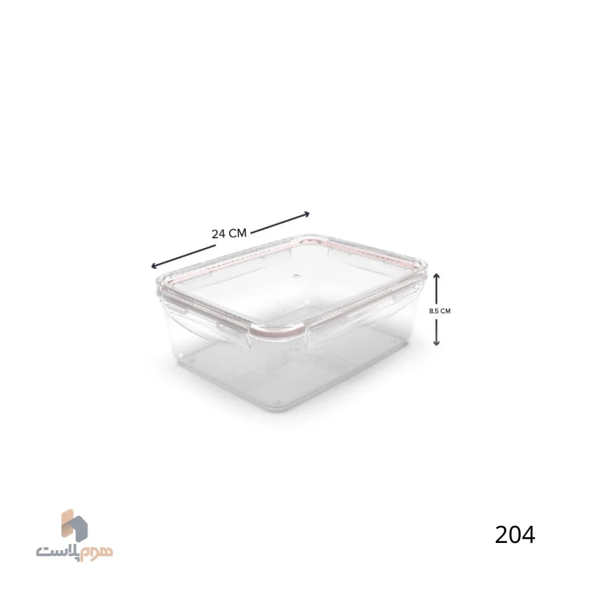 ظرف فريزري ايزي لاک 4 کد 204