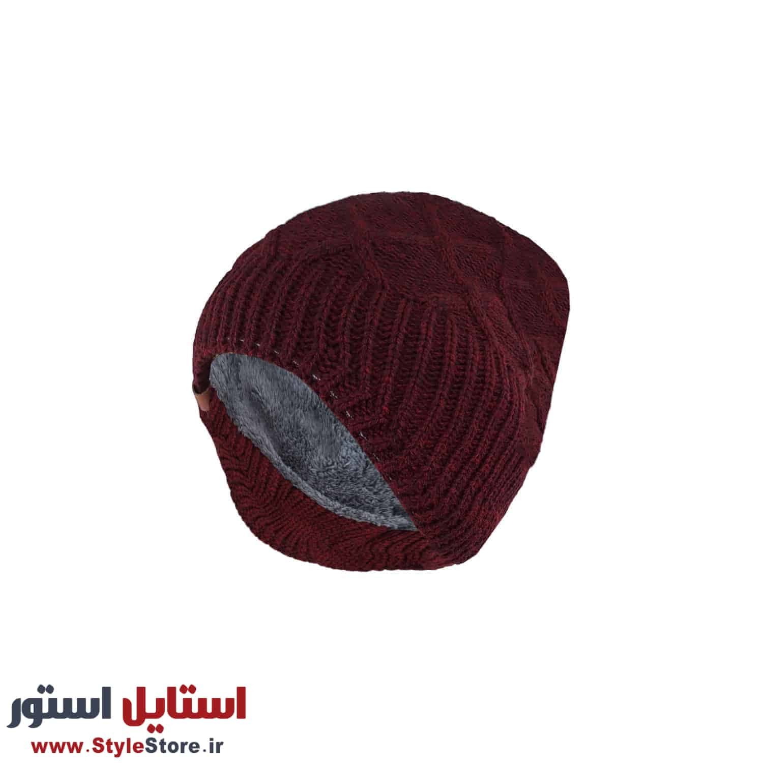 کلاه بافتنی ایلگار مدل رو گوشی کد 1529 — تصویر ۸
