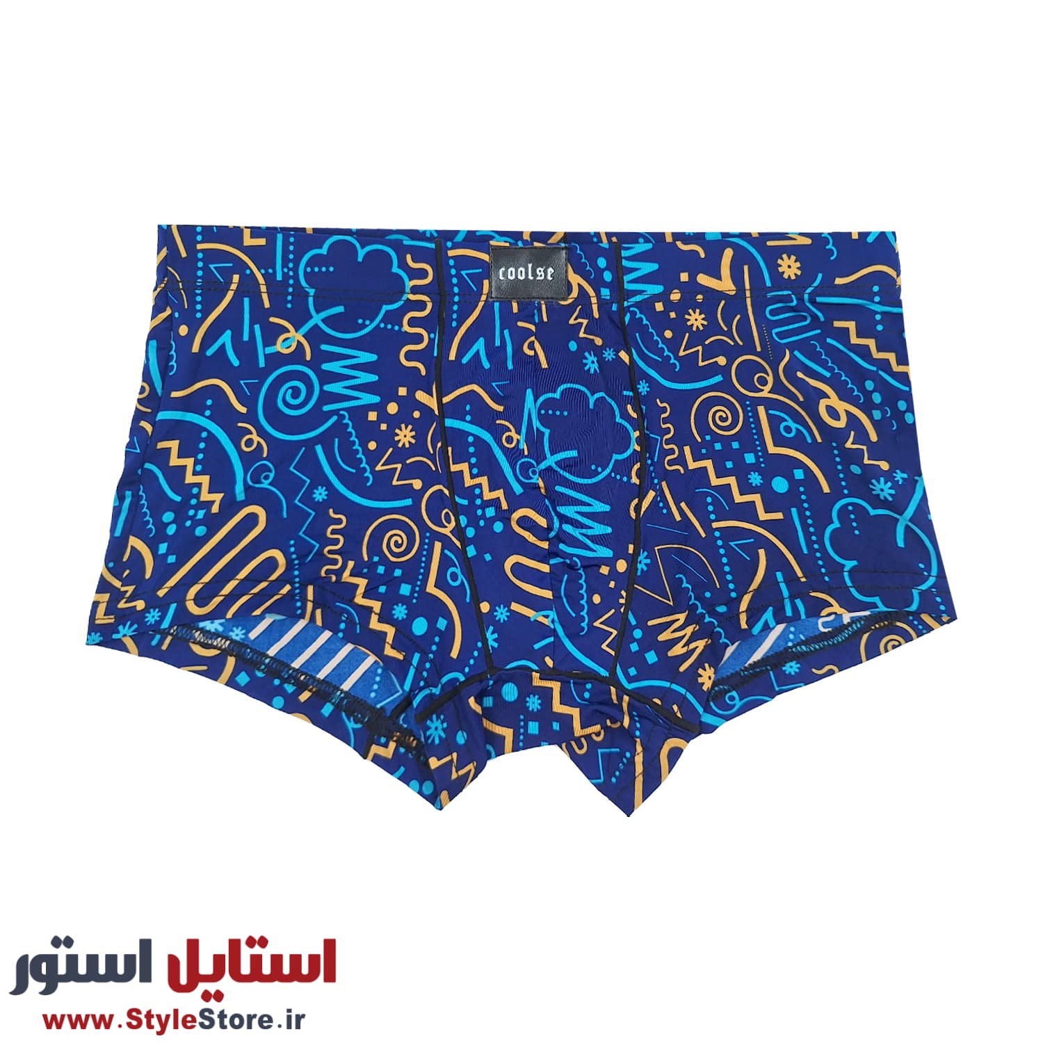 شورت کولسی مردانه نیم پا مدل Slimi کد NI-1971 — تصویر ۲