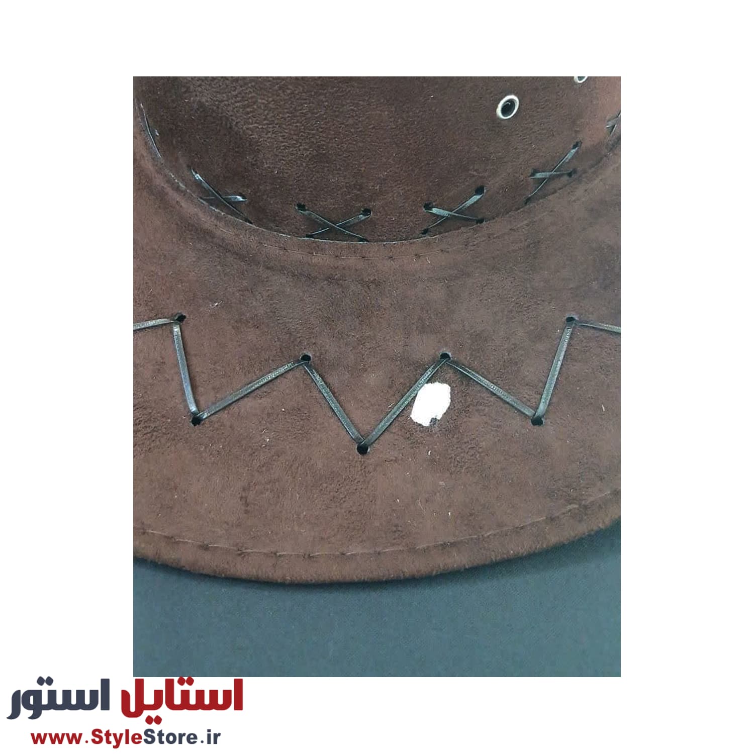 کلاه شاپو مدل کابوی زیگزاگی کد 51671 (اوت لت) — تصویر ۳