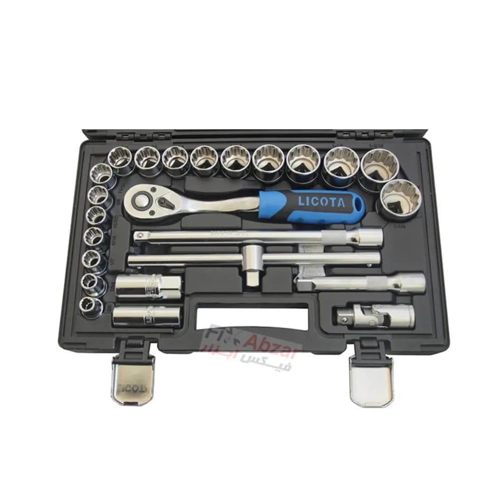 جعبه بکس لیکوتا درایو 1/2 اینچ مدل ALK-8012WS — تصویر ۲