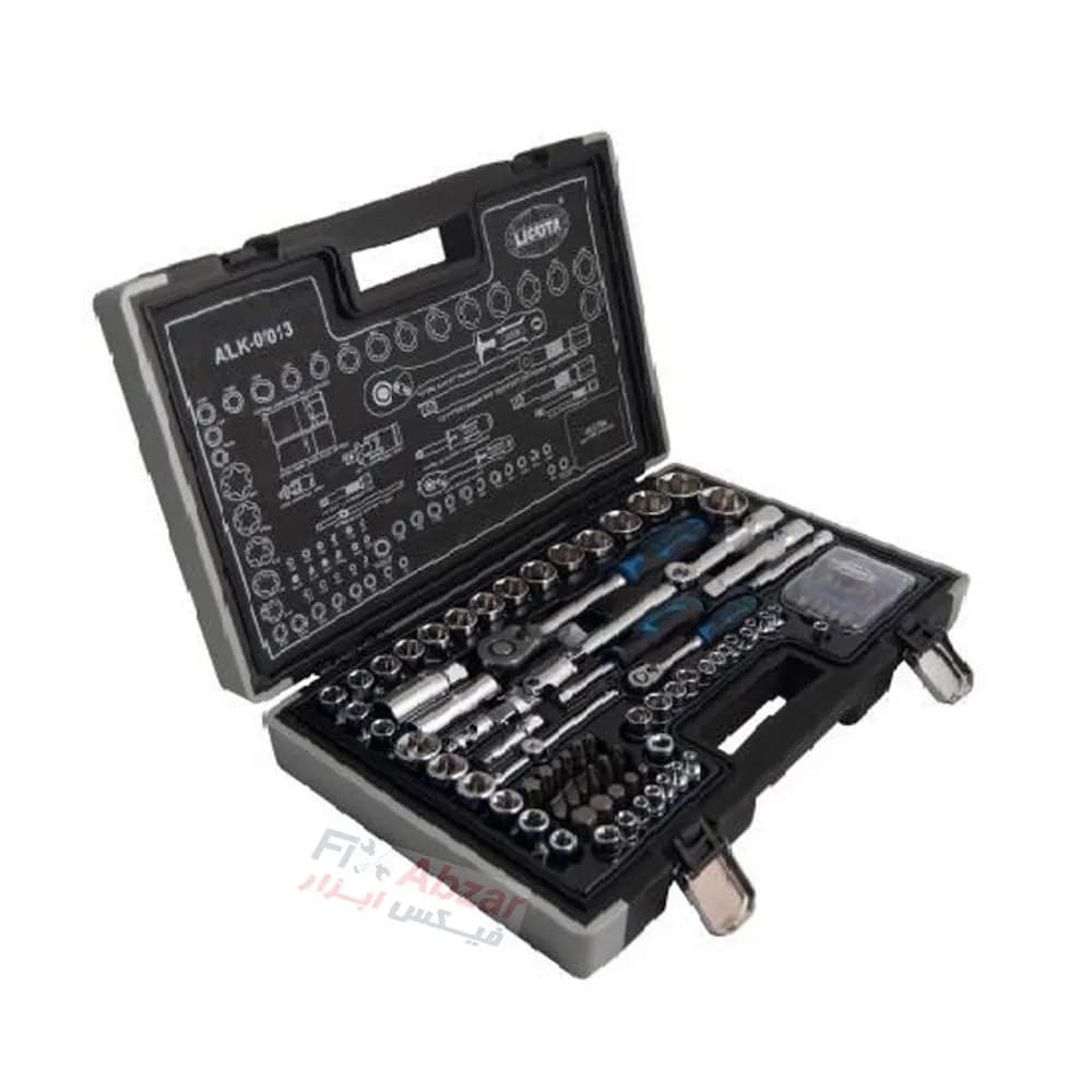 مجموعه 95 عددی آچار بکس لیکوتا مدل ALK-0013