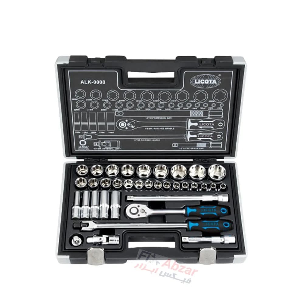 جعبه بکس لیکوتا درایو 1/2 اینچ مدل ALK-0008