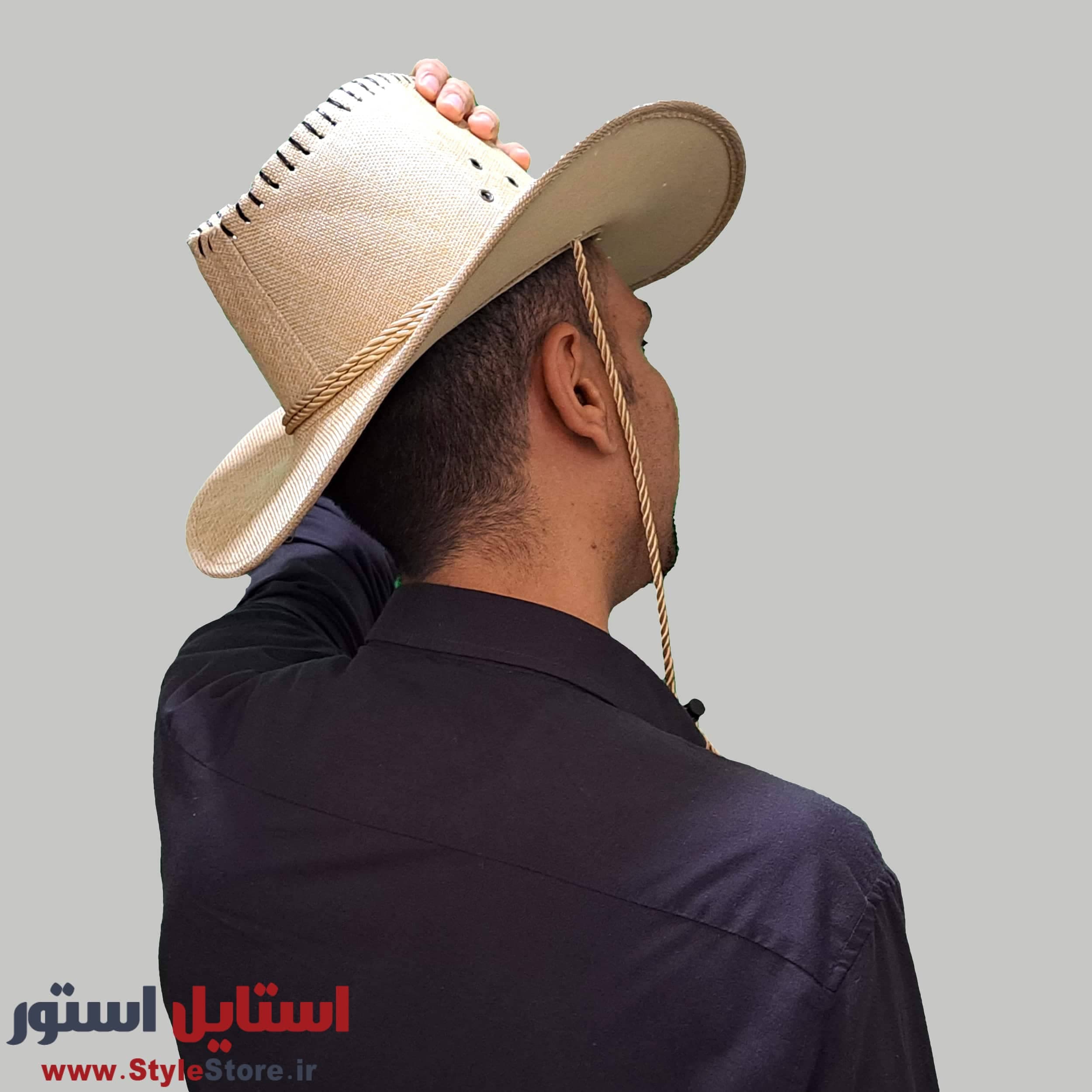 کلاه آفتابگیر مدل کابوی کد 51670 — تصویر ۲