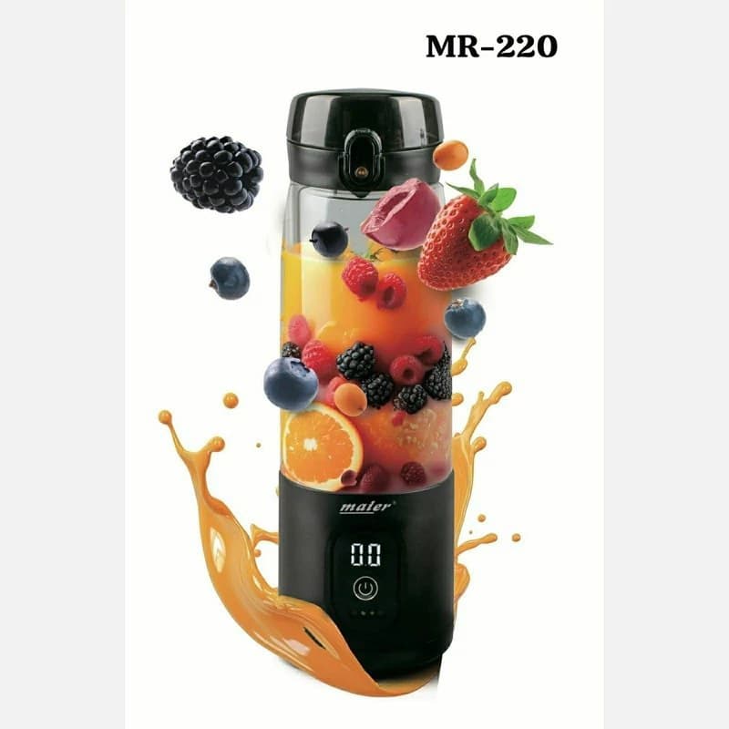 شیکر شارژی مایر مدل MR220 ظرفیت ۵۸۰ میلیلیتر — تصویر ۲