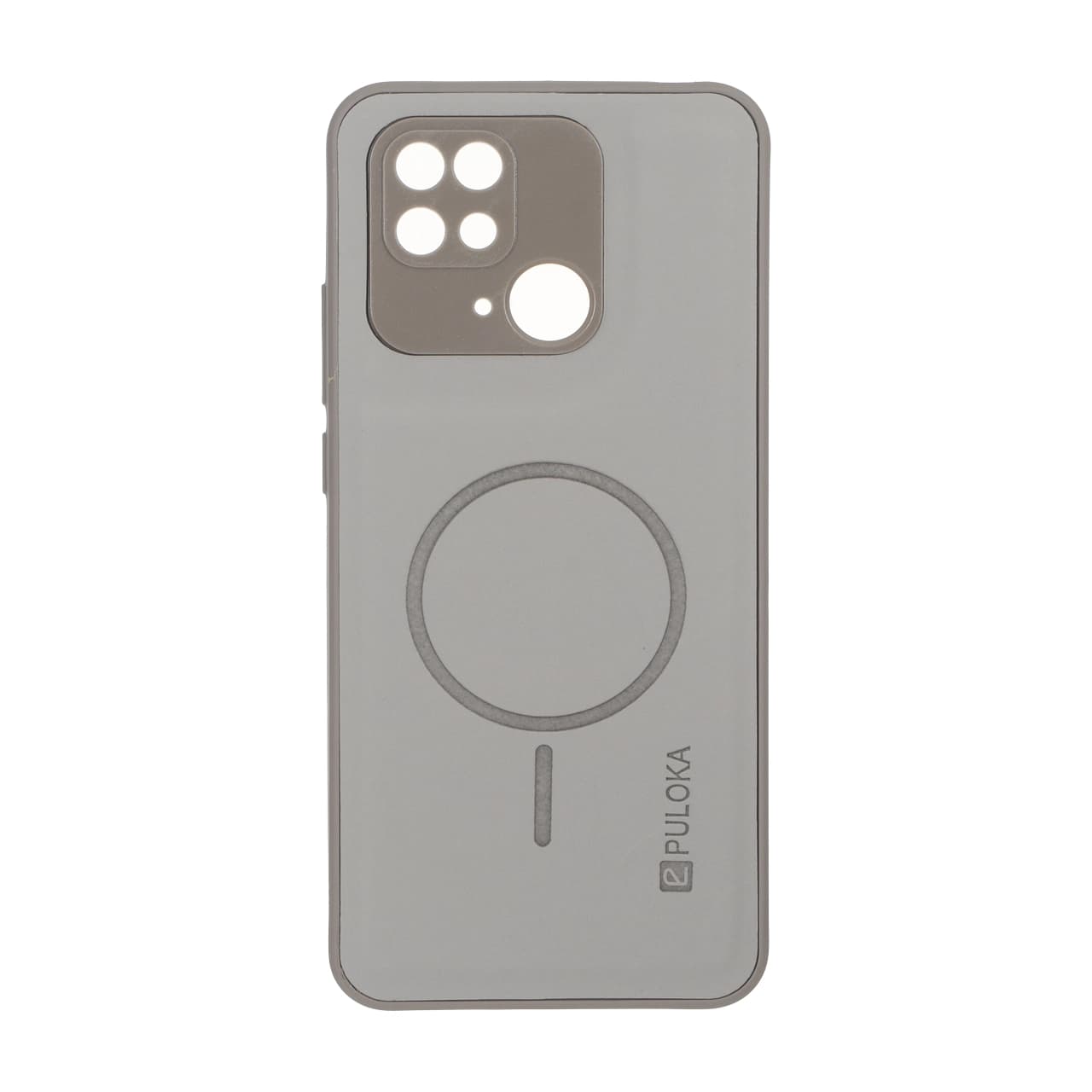 قاب Puloka جیر طرح مگ سیف Slim محافظ لنزدار Xiaomi Redmi 10C / Redmi 10 Power / Poco C40 – طوسی
