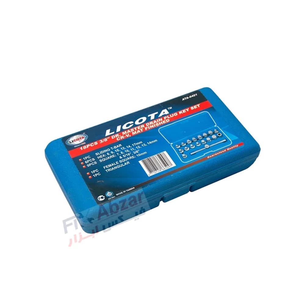 آچار بکس لیکوتا مدل ATA-0401 — تصویر ۴