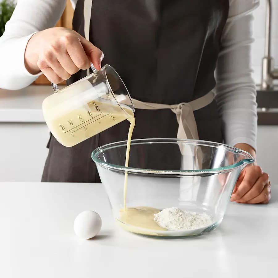 پارچ مدرج شیشه ای ایکیا VARDAGEN نیم لیتری — تصویر ۴