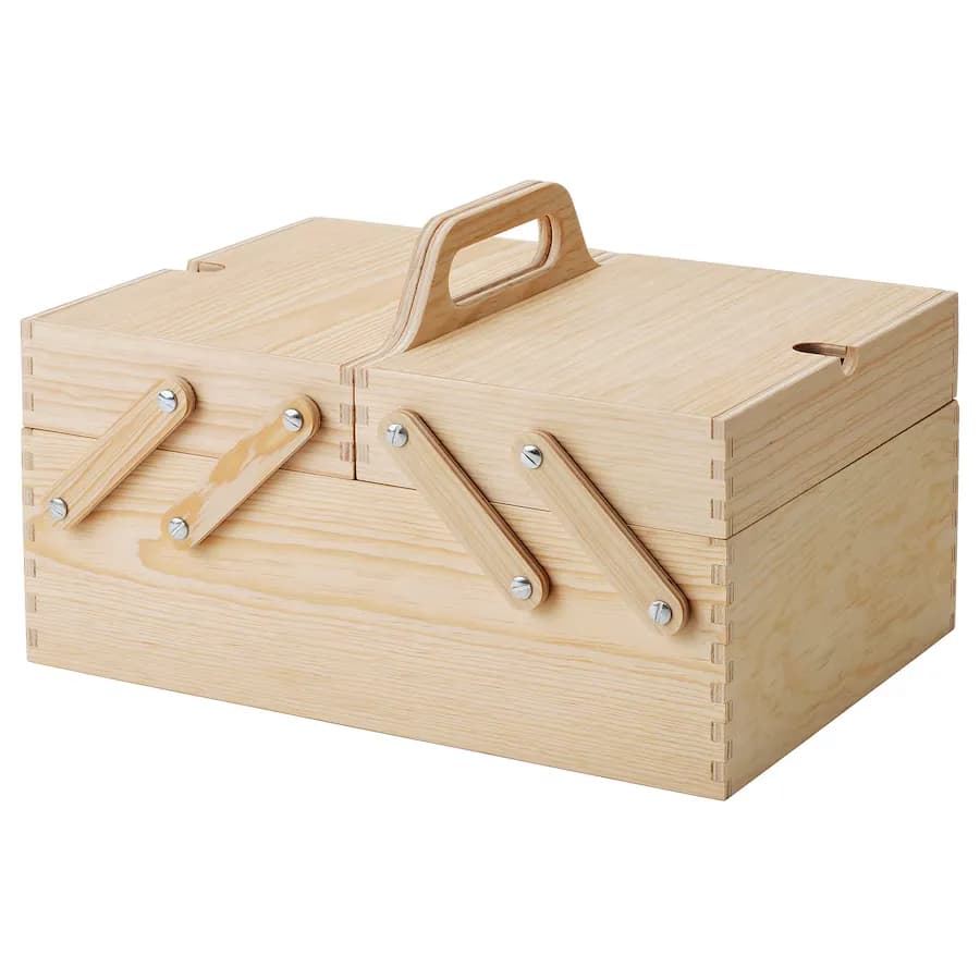 نظم دهنده میز چوبی ایکیا KLAMMEMACKA سایز 35×22 سانتی‌متر