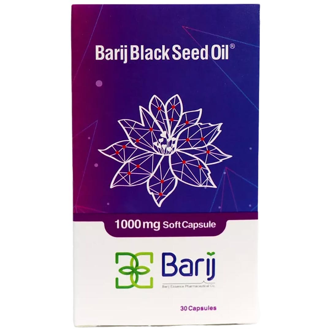 سیاه دانه-روغن کپسول 1000 30 عددی باریج اسانس