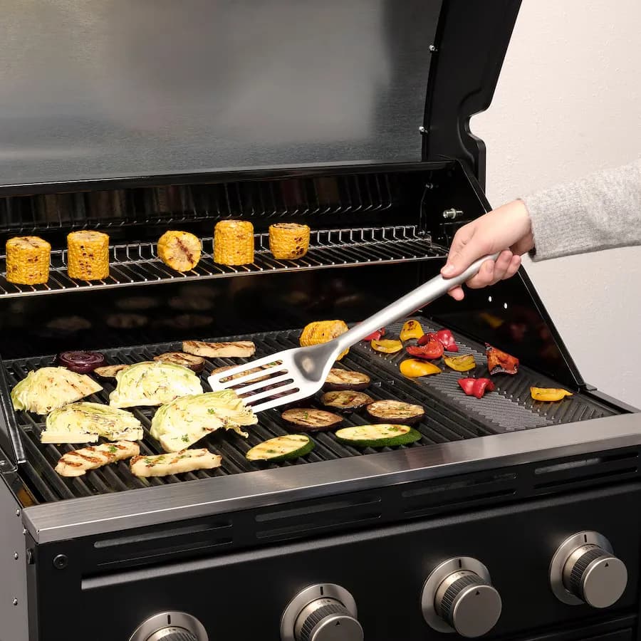 ست 3 تایی ابزار باربیکیو ایکیا GRILLTIDER، استیل ضد زنگ — تصویر ۸