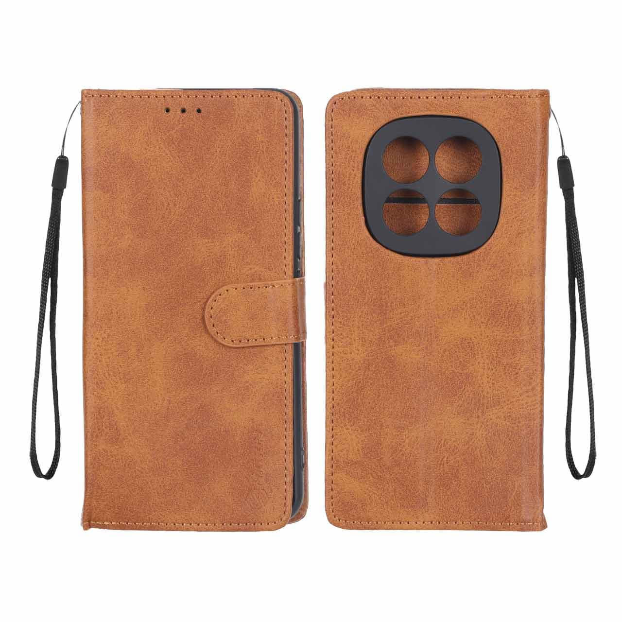 کیف موبایل مگنتی Nillkin مدل Xiaomi Redmi Note 15 Pro 4G – عسلی