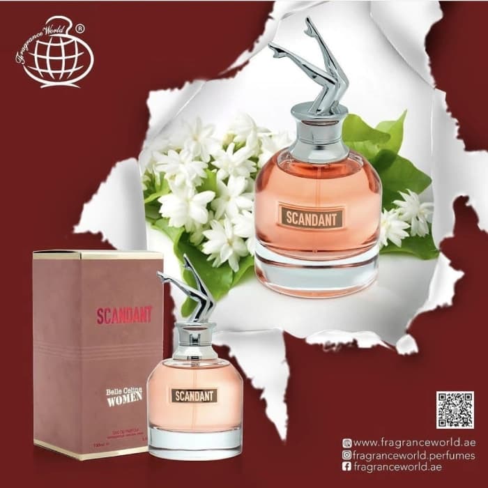 عطر ادکلن زنانه ژان پل گوتیه اسکندل 100 میل فراگرنس ورد Fragrance World SCANDANT Belle Celine women – Jean Paul Gaultier Scandal