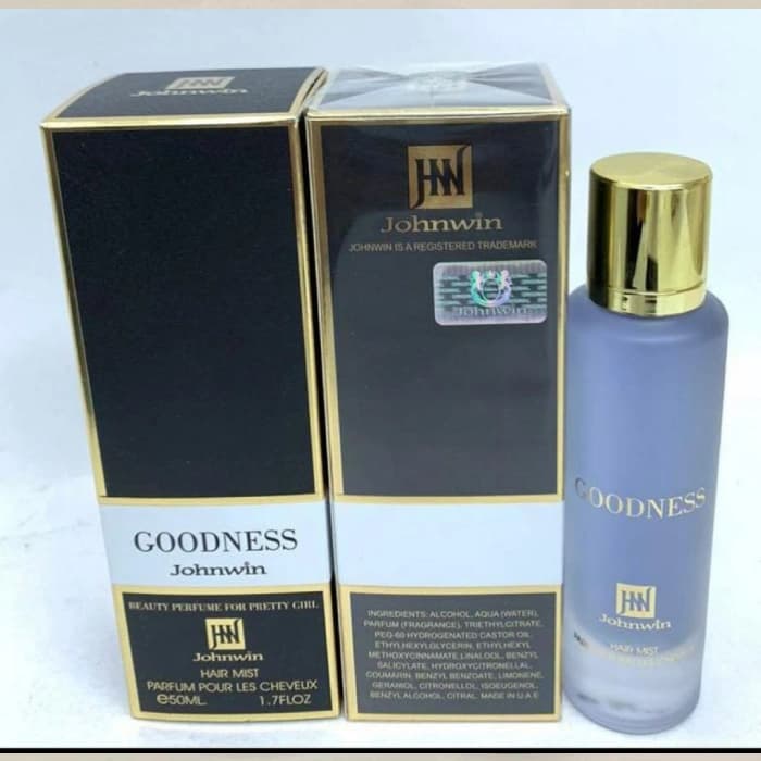 عطر ادکلن 50 میل زنانه گودگرل مشکی کارولینا هررا جانوین مناسب موی سر GOOD GIRL Hair list johnwin