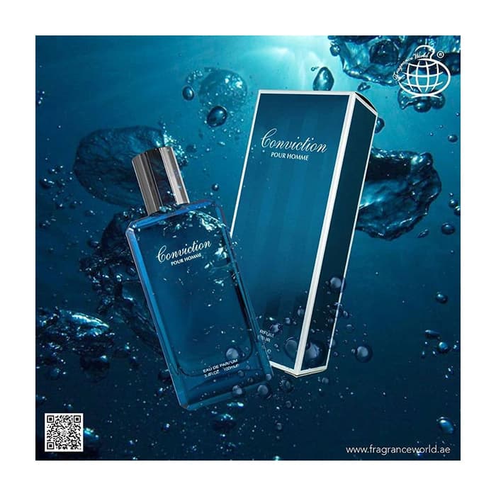 عطر ادکلن مردانه دیویدوف کول واتر فراگرنس ورد کانویکشن (Fragrance World Davidoff Cool Water)