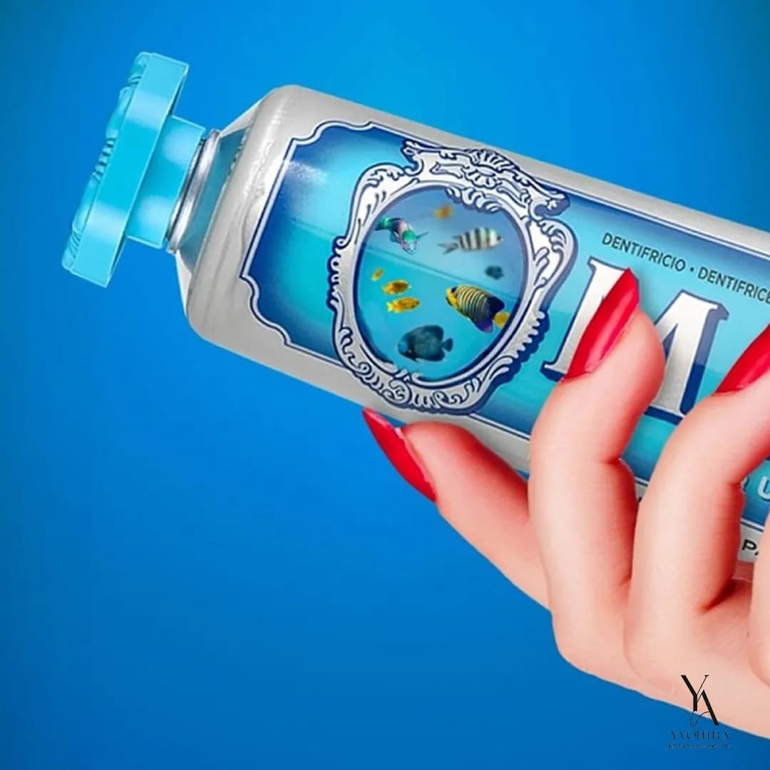 خمیردندان ترمیم کننده نعنا یخی مارویس MARVIS مدل Aquatic Mint حجم 85 میل — تصویر ۳